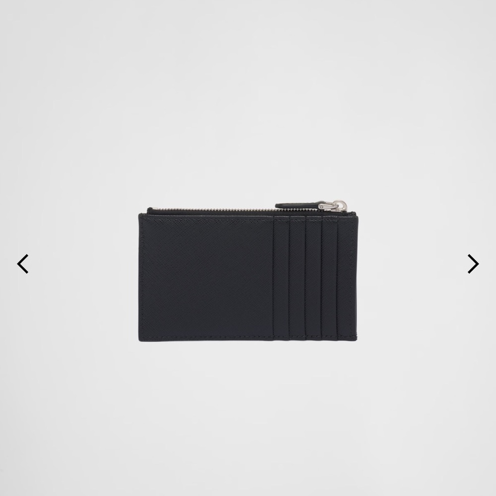 PRADA —- Saffiano leather card holder - Picture 10 of 10